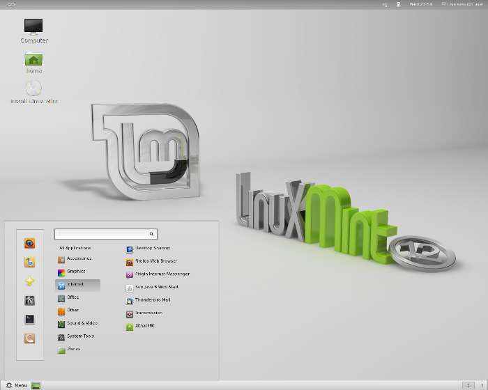 Linux Mint (GNOME Shell)